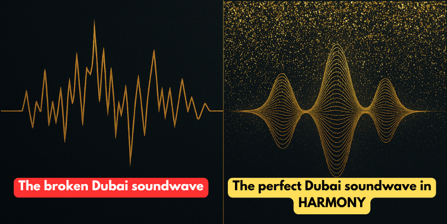 Soundwave Comparison: Scarcity Beta Wave vs Dubai Wealth Abundance Frequency